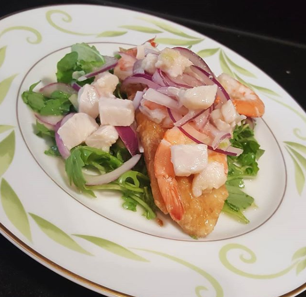 Ceviche, private chef, Peruvian cuisine, seafood, gourmet cuisine, food presentation, culinary creations, luxury dining, fine dining, event catering, event planning.