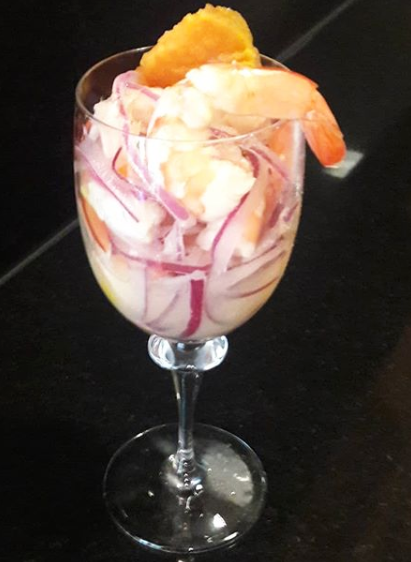 Shrimp ceviche, private chef, seafood, gourmet cuisine, food presentation, culinary creations, luxury dining, fine dining, event catering, event planning.
